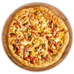Flaming Fajita Pizza 