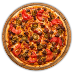 Hot As Hell's Fire Pizza 