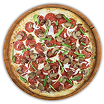 Juicy Jambalaya Pizza 