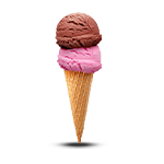 Regular Cone 2 Scoop 