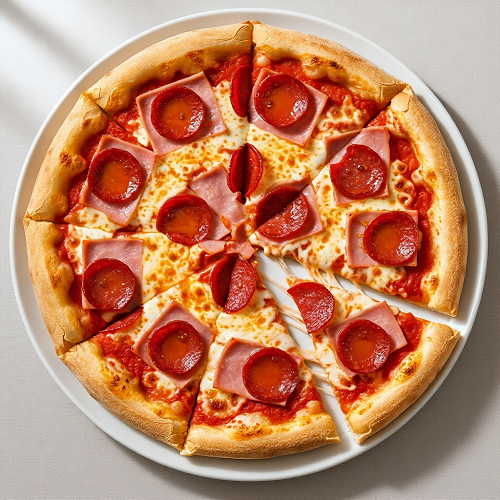 Cheese & Ham Pizza 