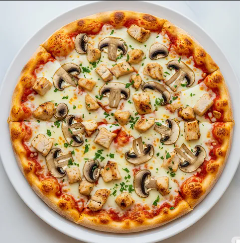 Cheese & Chicken Pizza 